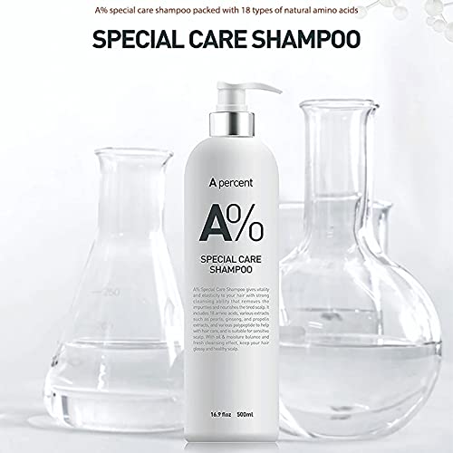 % Özel Bakım Şampuanı 500ml (16.9 Fl.Oz) / Amino Asit ve Peptitler İçerir / Derin Temizlik ve Hipoalerjenik / Doğal kaynaklı