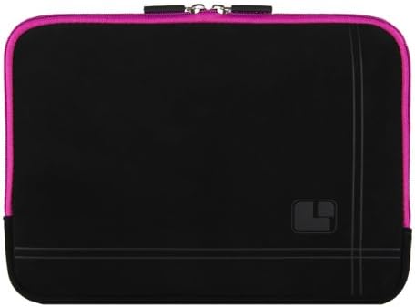 Ultra Taşınabilir Neopren Fermuar Taşıma Kol Çantası Asus Chromebook 13.3, VivoBook S13, ZenBook, ZenBook S, Siyah Mor, 15