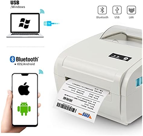 NEDEN - YUE Etiket Makinesi 110mm Termal Etiket Yazıcısı USB Bluetooth Barkod Etiket Yazıcısı Nakliye Etiketleme, Dosyalama,