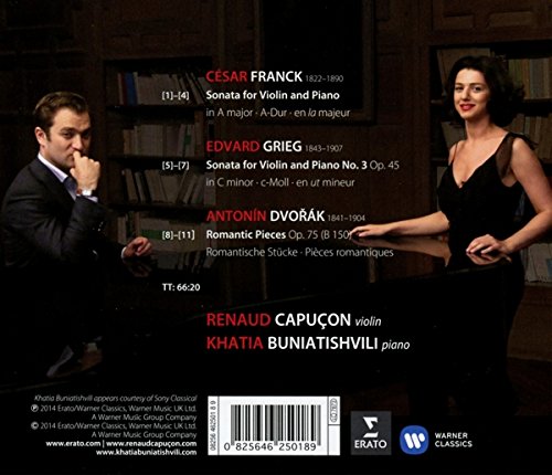 Franck, Dvorak, Grieg: Keman ve piyano için sonatlar