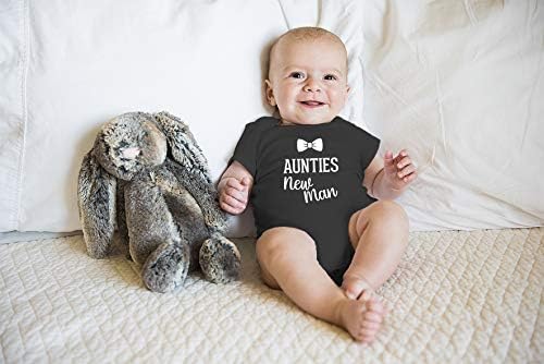 Funnwear Teyze Yeni Adam-Teyze Beni Seviyor Yeni Teyze Ortaya-Komik Sevimli Bebek Çocuk Romper, Tek Parça Bebek Bodysuit