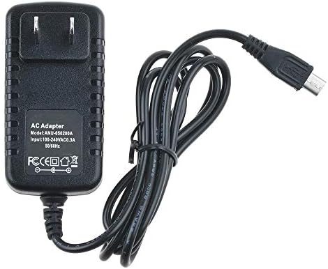 Digipartspower AC DC Adaptörü Şarj Güç Kaynağı Kablosu için Dokunun Alexa PW3840KL Şebeke Kablosu Kurşun