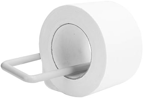 DAUERHAFT Kağıt Havlu Tutucu, rulo Kağıt havlu Tutucu Duvara Monte 180 Derece Hareketli Çubuk için Mutfak için Banyo(Beyaz)