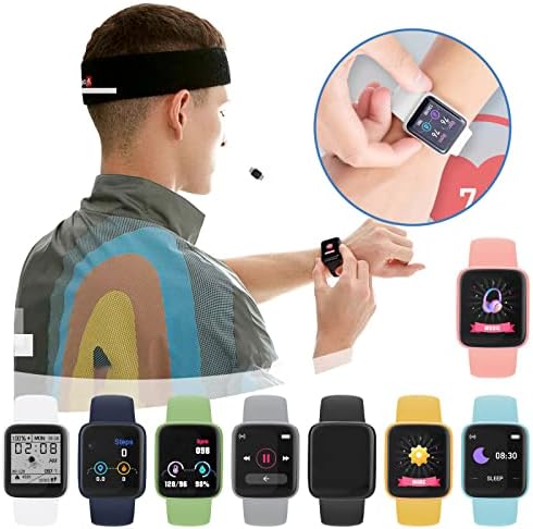 Akıllı saat, Macaron Renk BT4. 0 akıllı saat Uyku Spor Su Geçirmez Izle 1.44 inç TFT LCD Ekran ile ıOS Android için Erkek Kadın