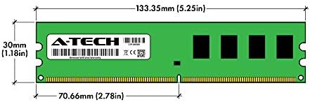 Kingston KVR800D2N6 için A-Tech 1 GB RAM Değiştirme / 1G / DDR2 800 MHz PC2-6400 UDIMM Olmayan ECC 240-Pin DIMM Bellek Modülü