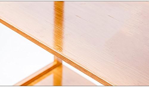 Raflar ZR-4-tier Kitaplık Bambu Basit Oturma Odası Kitaplık Katı Ahşap Depolama Raf İniş Raf (Boyut : 502599 cm)