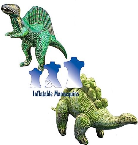 Şişme Spinosaurus ve Stegosaurus, 1 Paket