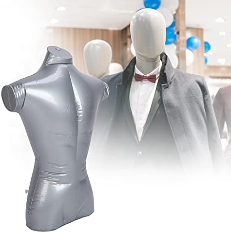 Giyim Manken Torso, PVC Pratik Çok Yönlü Erkek Şişme Mankenler Avatar Çekim için Alışveriş Merkezleri için Asılı bir Halka