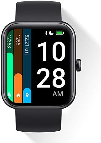 DOOGEE CS2 Pro iOS için akıllı saat ve Android 5ATM Su Geçirmez akıllı saat spor ızci ile 1.69 Dokunmatik Ekran SpO2 Uyku Monitör