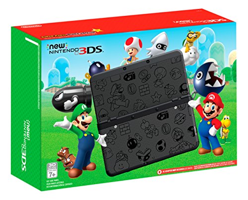 Nintendo Yeni Nintendo 3DS Süper Mario Siyah Baskı - Nintendo 3DS