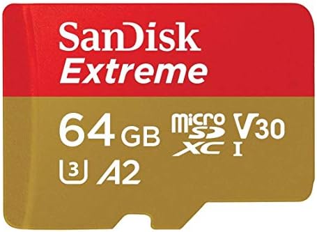 Samsung Telefon için SanDisk 64GB Micro Extreme Hafıza Kartı, Galaxy S20, S20+, S20 Ultra, S20 Fan Edition (SDSQXA2-064G-GN6MN)