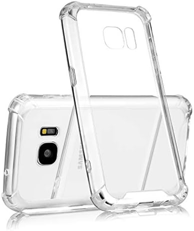 Galaxy S7 Şeffaf Kılıf, technext020 Galaxy S7 Durumda Silikon Koruyucu arka kapak Slim Fit Samsung Galaxy S7 Tampon Şeffaf