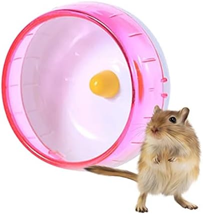 HMKGKJ Hamster Tekerlek Kaymaz Sessiz Koşu egzersiz tekerleği Oyuncaklar Gerbil Chinchilla Küçük evcil hayvan kafesi Aksesuarları