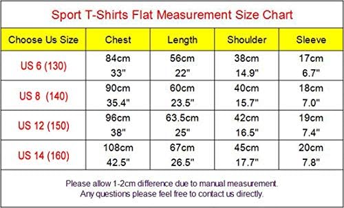 jeansian çocuğun 3 Paketleri Hızlı Kuru Fit Aktif Spor Kısa Kollu T-Shirt Tee Gömlek Tişört Tops Golf Tenis Bowling LBS701