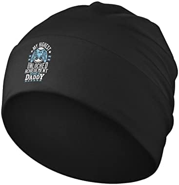 En yüksek Başarı Aramalar Me Baba Kış Sıcak Bere Şapka Mans Womens Baggy Kafatası Kapaklar ıçin Klasik Örgü Şapka Siyah