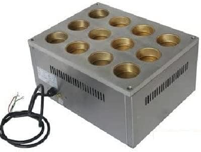 FY-2230 Elektrikli 12 delik kırmızı Fasulye ocak, bakım ızgara / katmanlı kek makinesi / Pişirme makinesi