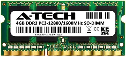 A-Tech 4 GB DDR3 1600 MHz SODIMM PC3-12800 CL11 Dizüstü RAM Bellek Modülü