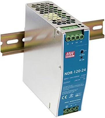 Ortalama Kuyu Orijinal NDR-120-48 DIN Ray Güç Kaynakları 48 V 2.5 A
