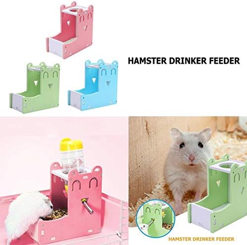 Su içme şişesi Sevimli Hamster Yuva Samll Hayvan Otomatik Pet Böcek-Ücretsiz Anti-Aging Yüksek Mukavemetli mama besleyici Çekici