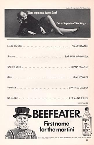 Woody Allen TEKRAR ÇAL, SAM Diane Keaton / Anthony Roberts / 12 Şubat 1969 Broadway AÇILIŞ GECESİ Playbill