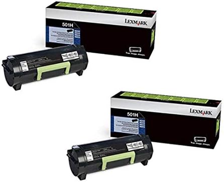 Lexmark 501H (50F1H00) Yüksek Verimli Toner Kartuşu 2'li paket