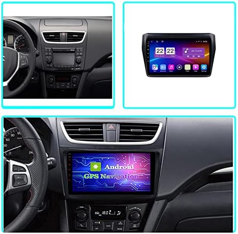 NoMİ Android 10.0 Araba Stereo 2-Din Radyo Suzuki Swift -2022 için GPS Navigasyon 9in Sat Multimedya Oynatıcı Video Bluetooth