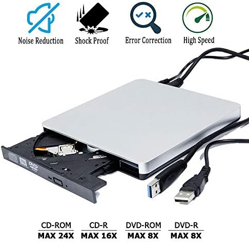 USB 3.0 Harici DVD CD Yazıcı Taşınabilir Optik Sürücü için HP EliteDesk 800 705 SFF ProDesk 600 400 EliteOne 800 G1 G2 G3 G4