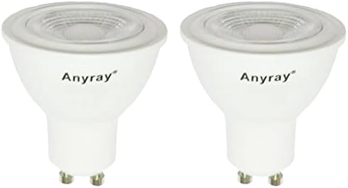 2-LED Ampuller 5 W Anyray Değiştirme için GU10 120 v 35 W MR-16 Q35MR16 35 Watt JDR C halojen Ampul Lamba Anyray
