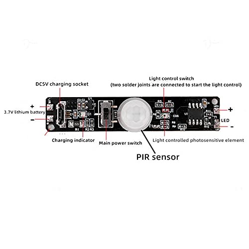 Kızılötesi Hareket Sensörü Modülü, Kararlı Güvenilir Küçük Kompakt Sensör Modülü Mutfak Dolabı için Kullanışlı Pratik