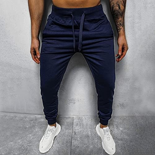 ZHDD erkek Jogger Eşofman Altı, Slim Fit egzersiz pantolonları, atletik Koşu Pantolon Fermuarlı Cepler Streetwear Pantolon