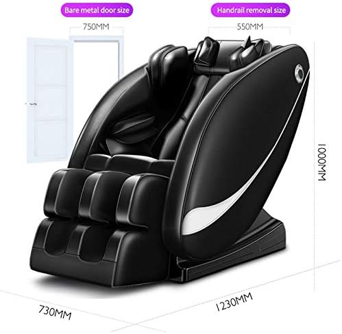 Lzour 3D Masaj koltuğu Recliner, Sıfır Yerçekimi masaj koltuğu ile Tam vücut hava yastığı / Bluetooth / geri ısı | ayak Rulo,