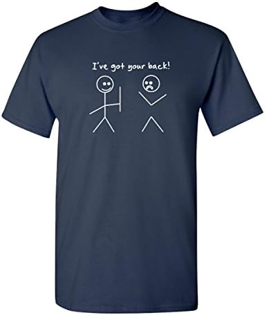 Ben Senin Geri Var Sopa Rakam Dostluk Yenilik Sarcasm Gençler Komik T Shirt