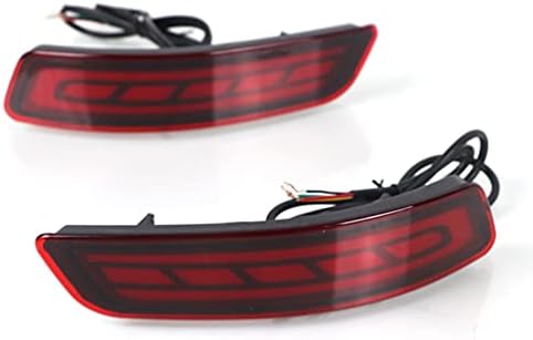 Kırmızı Led Arka Tampon Reflektörler kuyruk ışık Sürüş fren Sis lambaları Montaj Aksesuarları Kiti İle Uyumlu Toyota Corolla