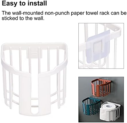 Büyük Kapasiteli Kağıt Havlu Askısı, Punch-ücretsiz Hollow-oyma Tasarım Punch-freeShelf Geniş Ağız Tasarımı için Banyo için