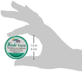 Glorex Washi Tape Hearts, Plastik, Çok Renkli, 5 x 5 x 1,5 cm