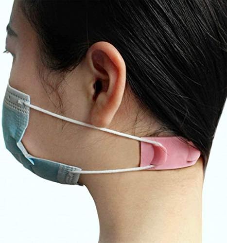 ZHONGJIUYUAN 50 adet Silikon 3 Dişli Ayarlanabilir kulak kancası Sapları Uzatma kancası Kulak Ağrısı için Rahat ve Stressiz