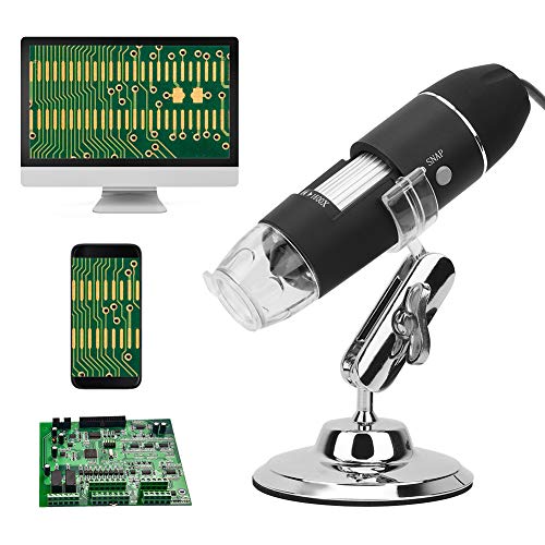 S4T-30W-D 1600X Zoom USB 8 LED Dijital Mikroskop Büyüteç Endoskop Video Kamera Standı ile Mikroskoplar için Özel Aksesuarlar