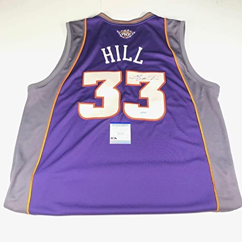 Grant Hill imzalı forma PSA / DNA Phoenix Suns İmzalı-İmzalı NBA Formaları