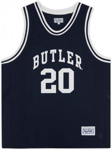 Gordon Hayward Butler Bulldog İmzalı Retro Marka Donanma Forması-İmzalı NBA Formaları
