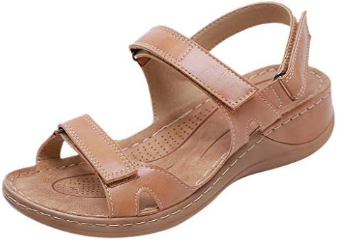 HİRİRİ Strappy Gladyatör Sandalet Kadınlar için T Kayışı Elbise Sandalet Geniş Genişlik Ayakkabı Düz Burnu açık Düşük Topuk