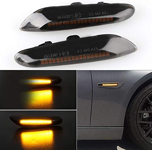 Araba Ön Led Side Marker ışık Sol Sağ Dönüş sinyal lambası Amber Lens Meclisi ıçin B M W Aksesuarları E46 E60 E90 E36 E61 E81