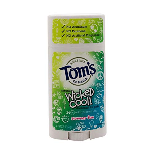 Tom Maine'den Çok Havalı! Genç Kızlar Doğal Deodorant Yaz Eğlencesi, 2.25 oz