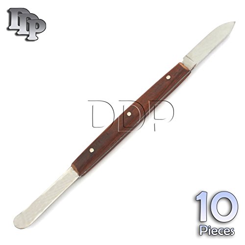 DDP 10 PCS FAHENSTOCK Büyük Bıçak Çift Uçlu Balmumu Karıştırma Modelleme SPATULA Diş Restoratif Aletleri