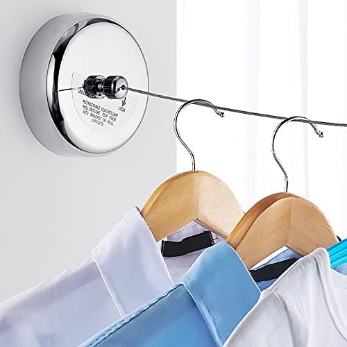 JKRED Taşınabilir Teleskopik Kurutmak Paslanmaz Çelik elbise Askısı Duş Odası Çamaşır Odası Balkon (Gümüş)