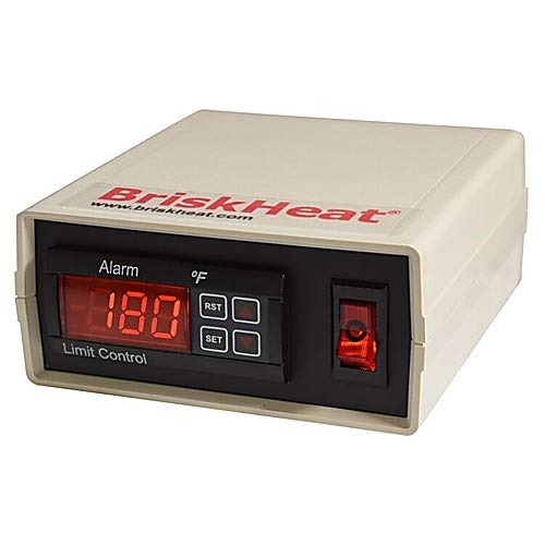 HL101 Dijital Sıcaklık Limit Kontrolörü-Tip-K-NEMA 5-15 - °F