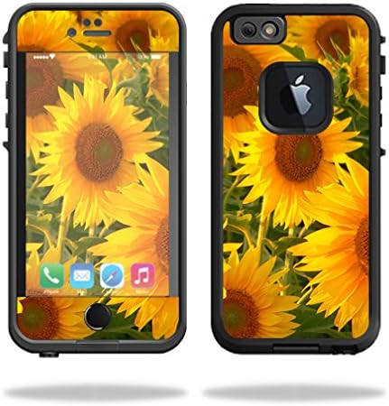 LifeProof iPhone 6 ile Uyumlu MightySkins Cilt - Ayçiçekleri / Koruyucu, Dayanıklı ve Benzersiz Vinil Çıkartma sarma Kapağı