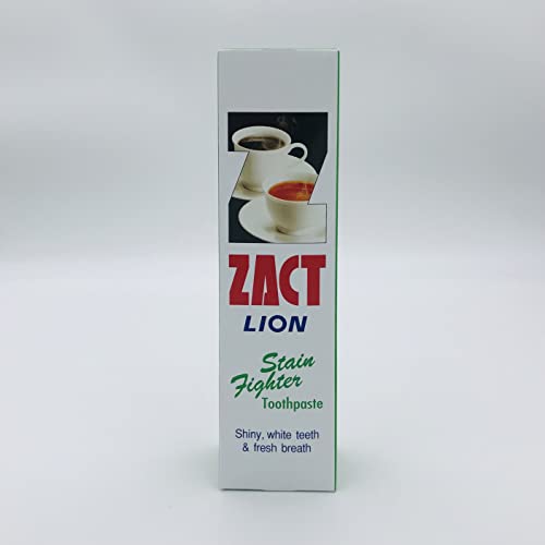 Çay ve Kahve İçenler Beyaz Dişler için Zact Lion Leke Savaşçısı Diş Macunu