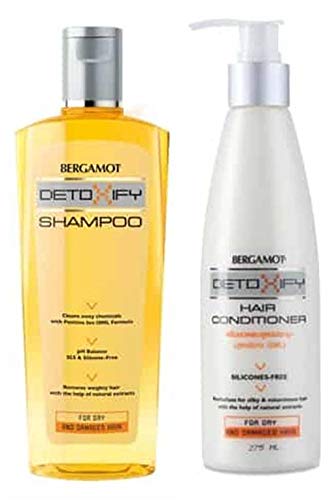 BERGAMOT Detoksifiye Şampuan ve Saç Kremi-Set A.