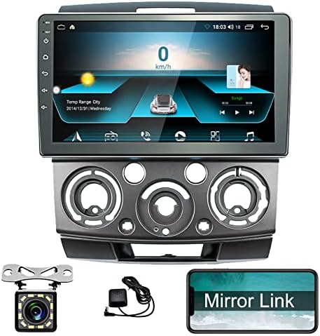 Ford Everest Ranger Mazda BT50 BT-50 2006-2011 için GPS Navigasyon Android 10, Ayna Bağlantılı Araç Ses Stereo Alıcısı Bluetooth