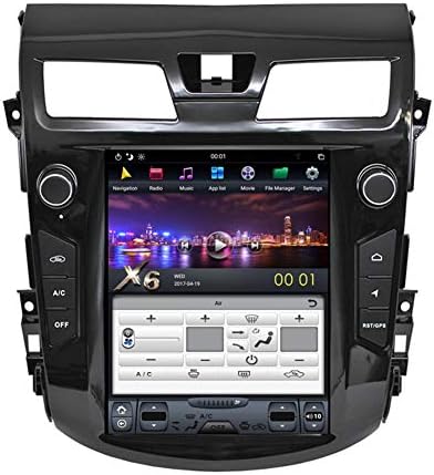 Flyunice 10.4 İnç Android 8.1 IPS Dikey Ekran Araba Stereo Radyo GPS Navigasyon Nissan Altima Teana 2013 + Dokunmatik Ekran
